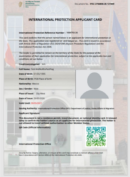 IPA certificate