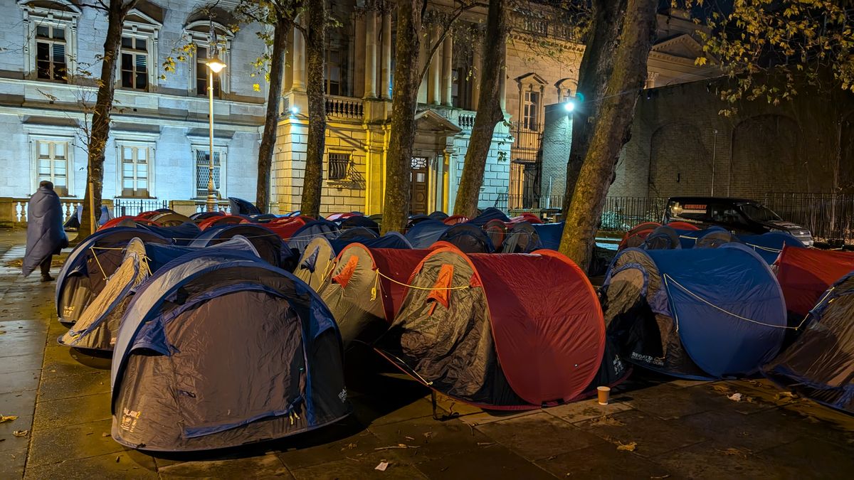 Homeless encampment 05.12.2025